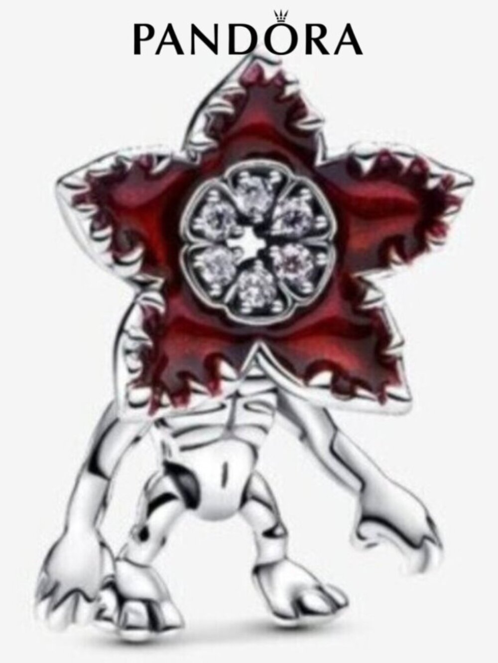 Pandora Stranger Things Moveable Demogorgon Charm|Pendant